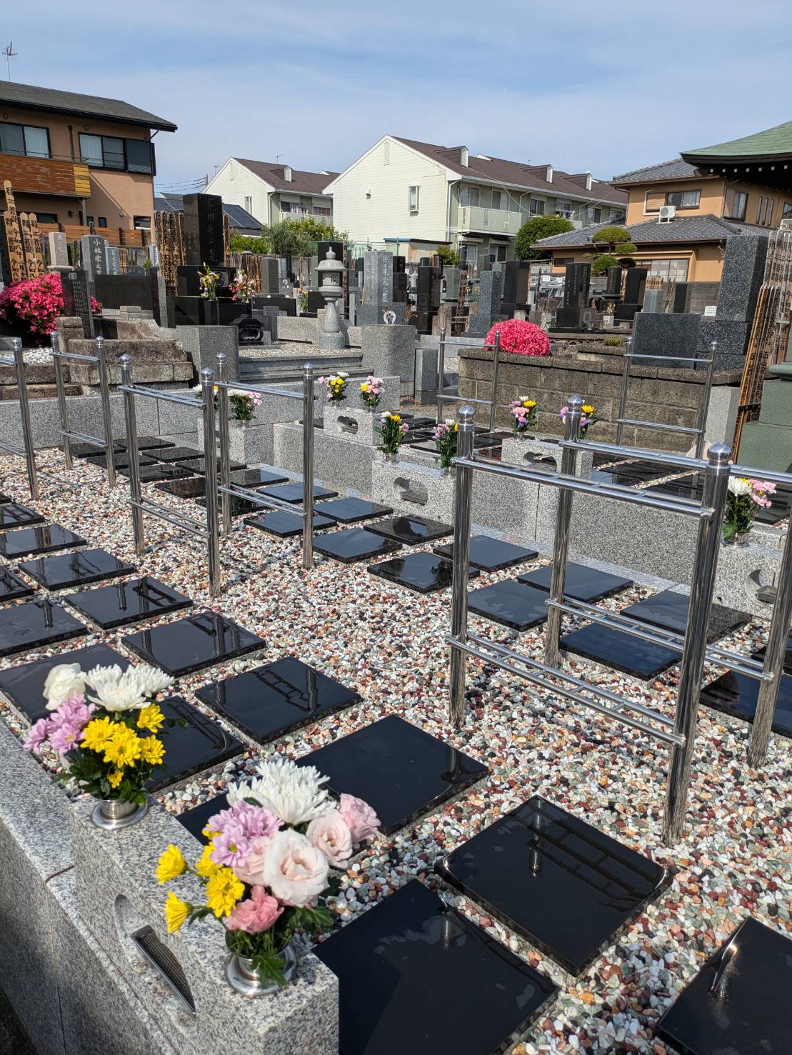 妙元寺墓苑の俯瞰|海老名市(日蓮宗)